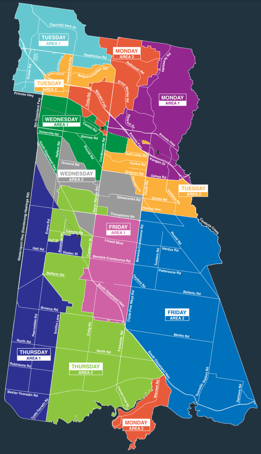 When Is Bin Day In My Area? Vic Metro MyConnect